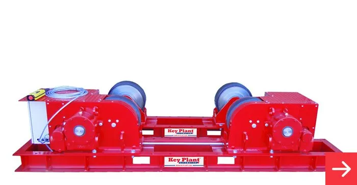 A 30 Tonne Conventional Rotator drive and idler set