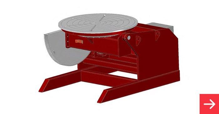 VP5 5 Tonne Fixed Height Welding Positioner