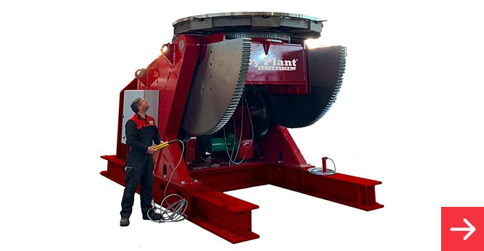 VP50 50 Tonne Fixed Height Welding Positioner