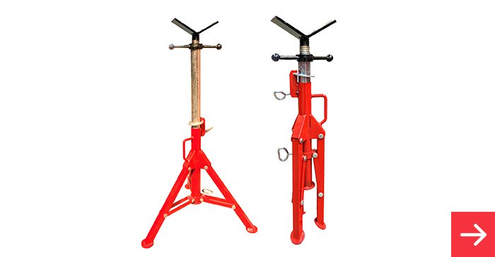 A Key Plant Tri Folding Jack Pipe Stand